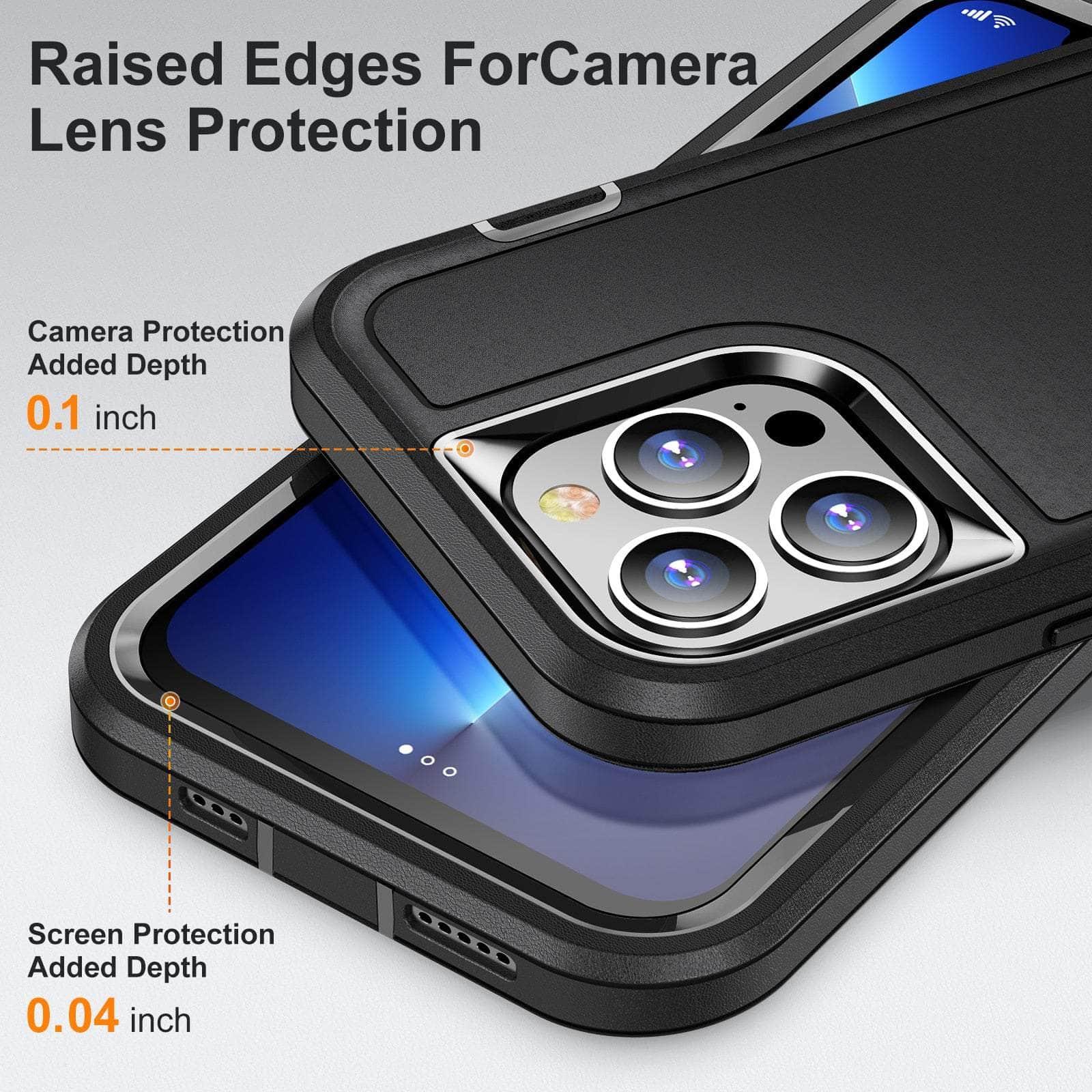 Casebuddy iPhone 15 Pro Max Heavy Armor Shockproof Defend Case