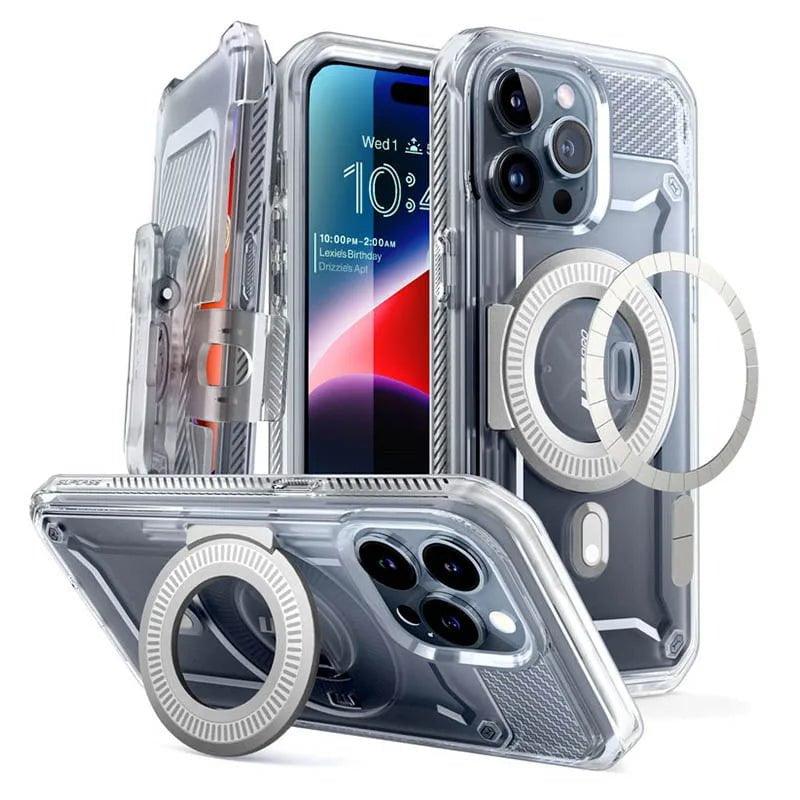 Casebuddy Clear / PC + TPU iPhone 15 Pro Max SUPCASE UB Pro Mag Full Body Case