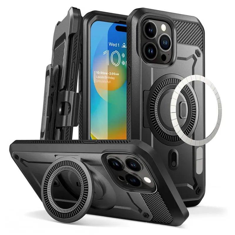 Casebuddy Black / PC + TPU iPhone 15 Pro Max SUPCASE UB Pro Mag Full Body Case