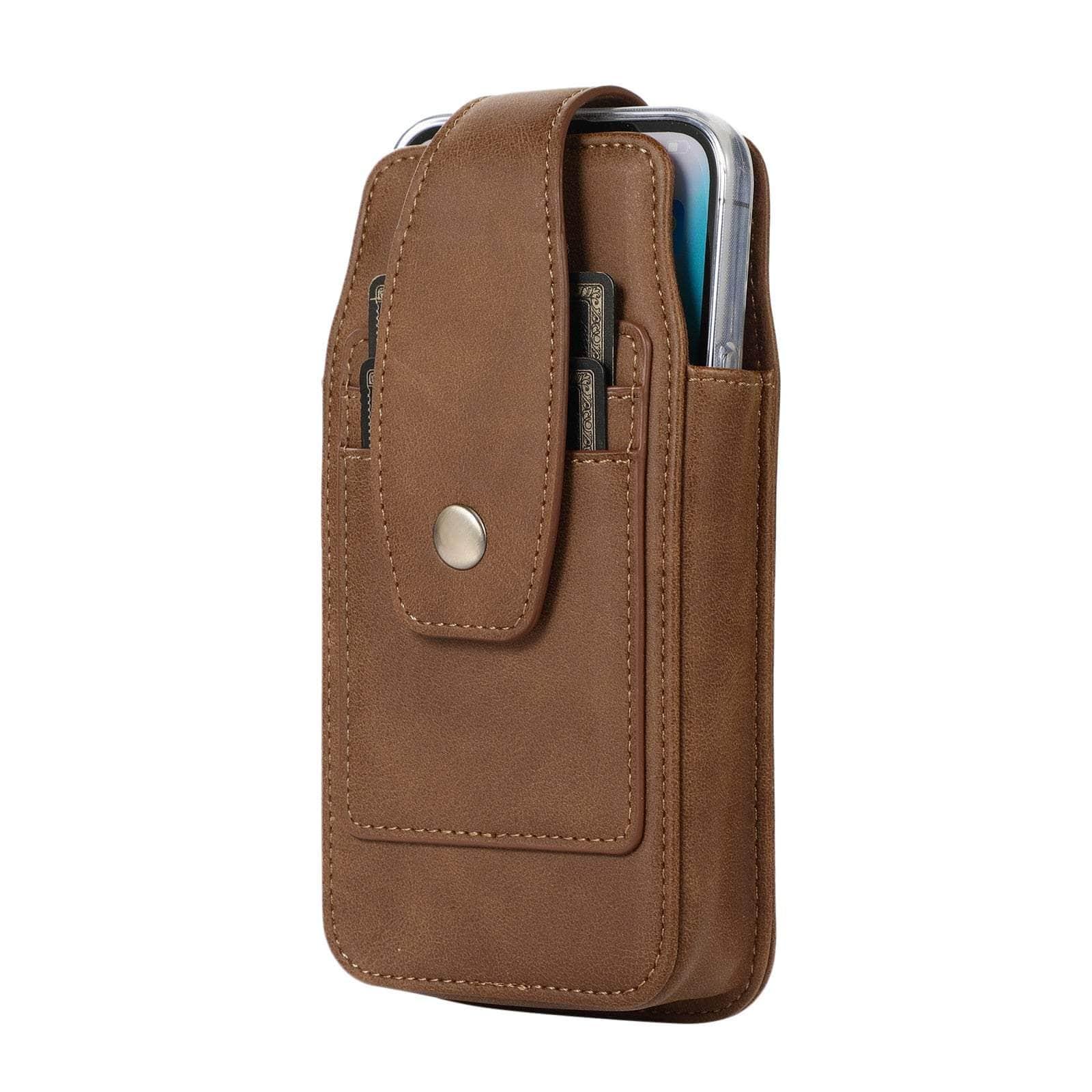 Casebuddy Leather Belt Clip Galaxy Z Fold 5 Holster Pouch