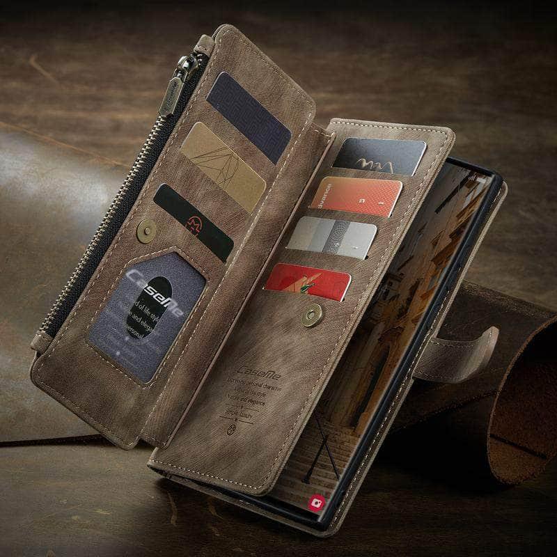 Casebuddy Leather Wallet  Galaxy S23 FE Case