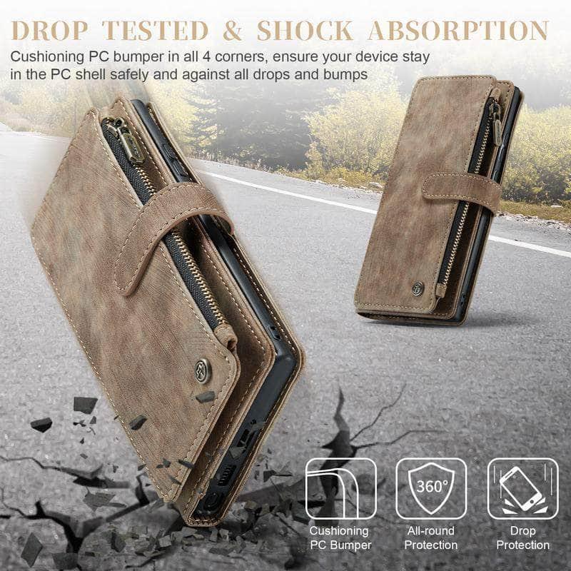 Casebuddy Leather Wallet Galaxy S23 FE Case