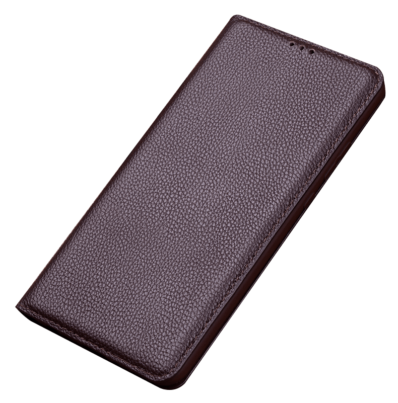 Casebuddy Luxury Real Leather iPhone 15 Pro Max Wallet Case