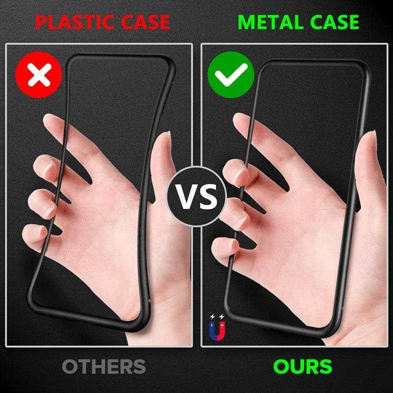 Casebuddy Magnetic Tempered iPhone 15 Plus Glass Privacy Case