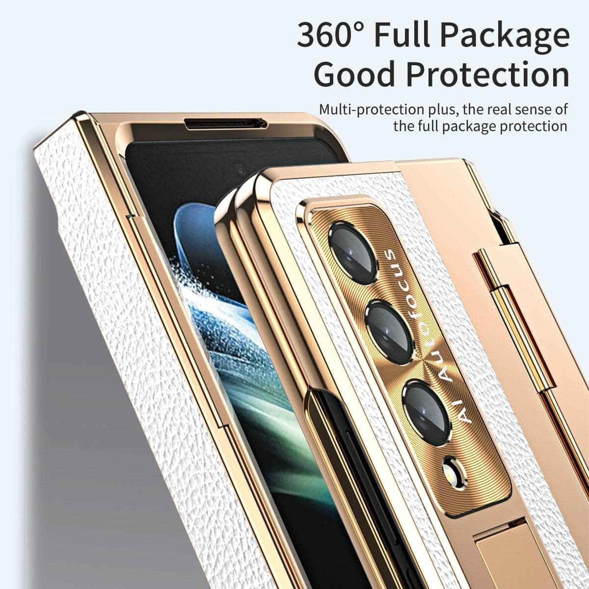 Casebuddy Plating Galaxy Z Fold 5 Glass Protection Cover