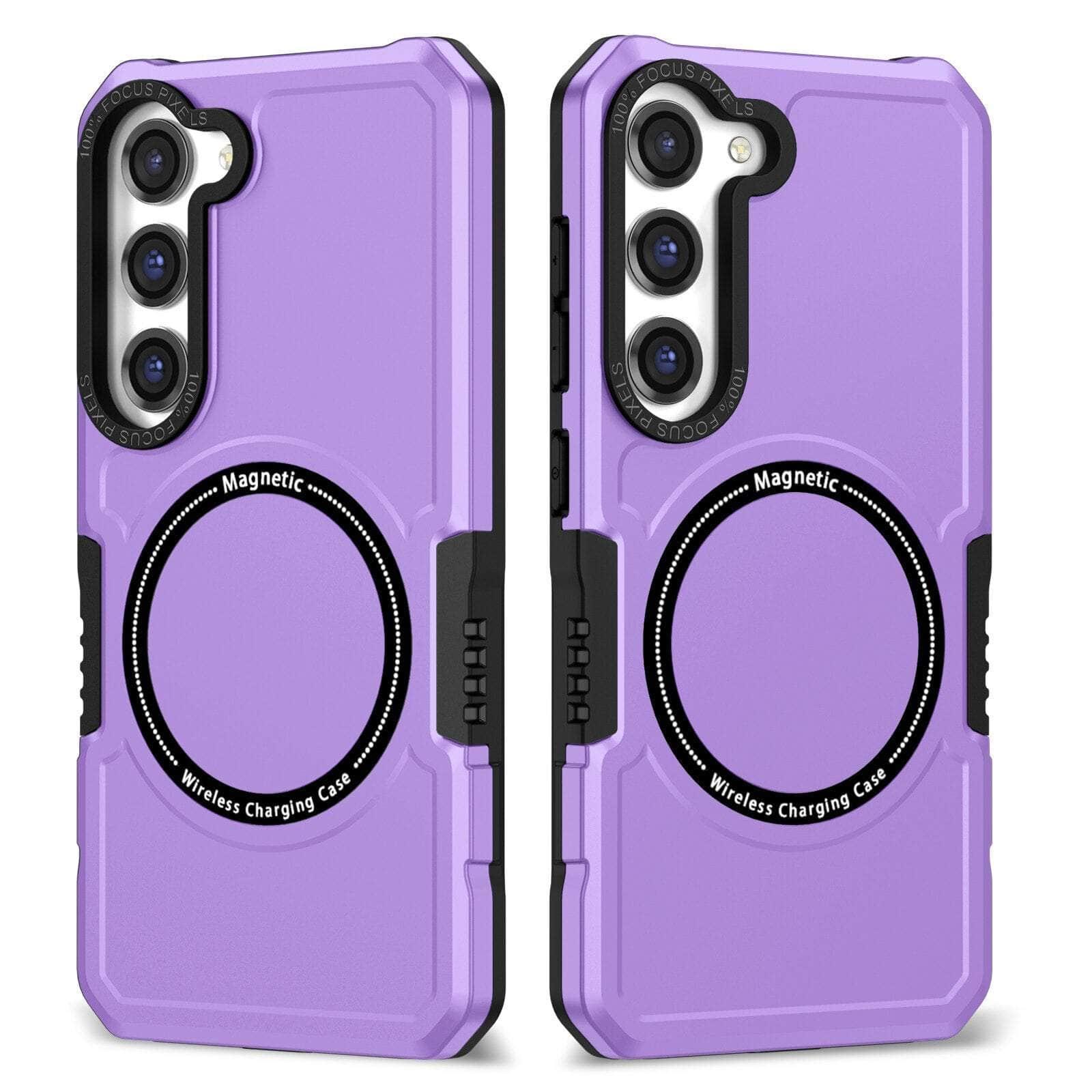 Casebuddy Purple / For Samsung S23Ultra Shockproof Galaxy S23 FE Armor Case