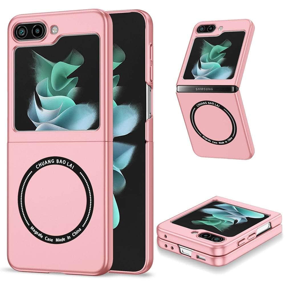 Casebuddy Pink 06 / For Samsung Z Flip5 Size: Galaxy Z Flip 5 Magsafe Charging Case