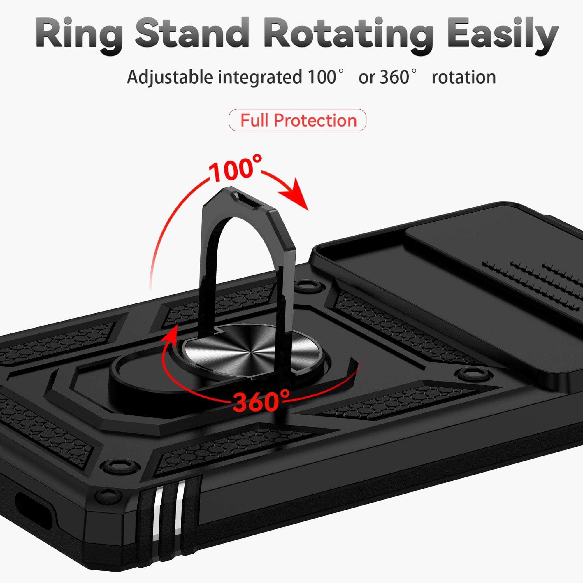 Casebuddy Slide Metal Ring Holder Google Pixel 8 Pro Case