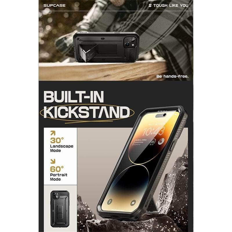 Casebuddy Black / PC + TPU SUPCASE iPhone 15 Plus UB Rugged Heavy Duty Case