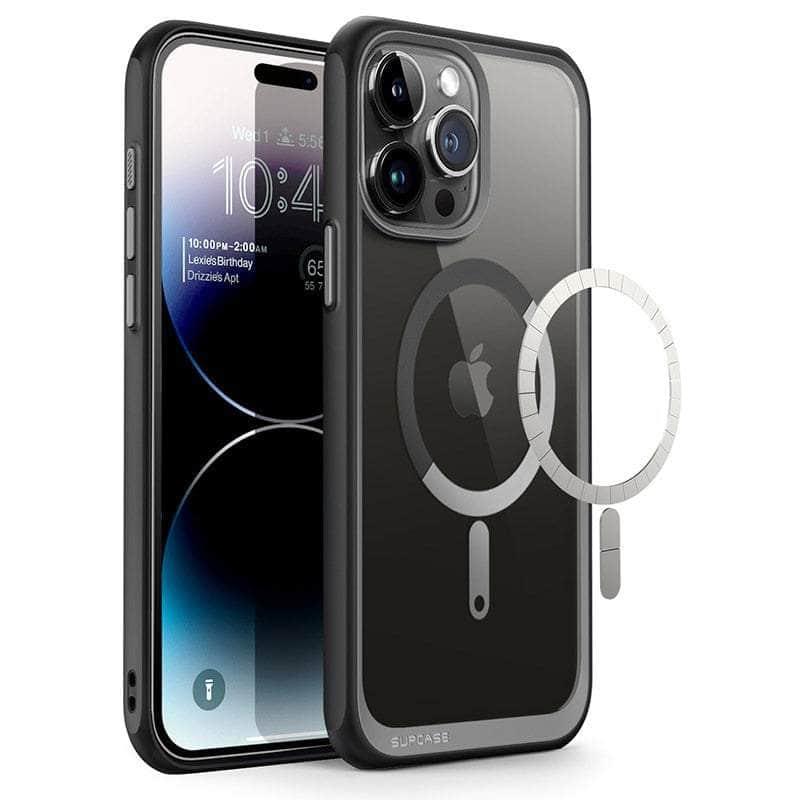 Casebuddy Black / PC + TPU SUPCASE iPhone 15 Pro UB Mag Series Premium Hybrid