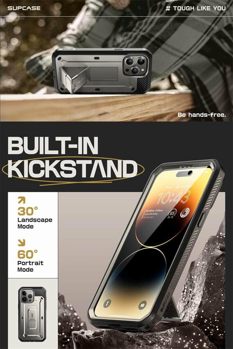 Casebuddy SUPCASE iPhone 15 Pro UB Rugged Heavy Duty Case
