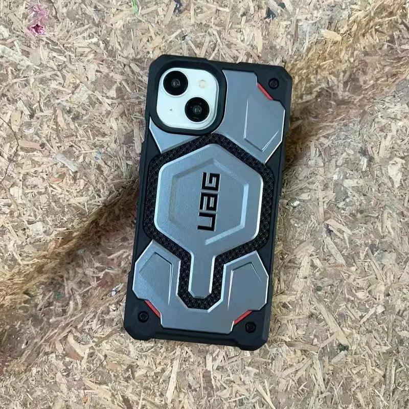 Casebuddy Gray / For iPhone 15 Pro UAG Monarch Pro Kevlar iPhone 15 Pro MagSafe Case