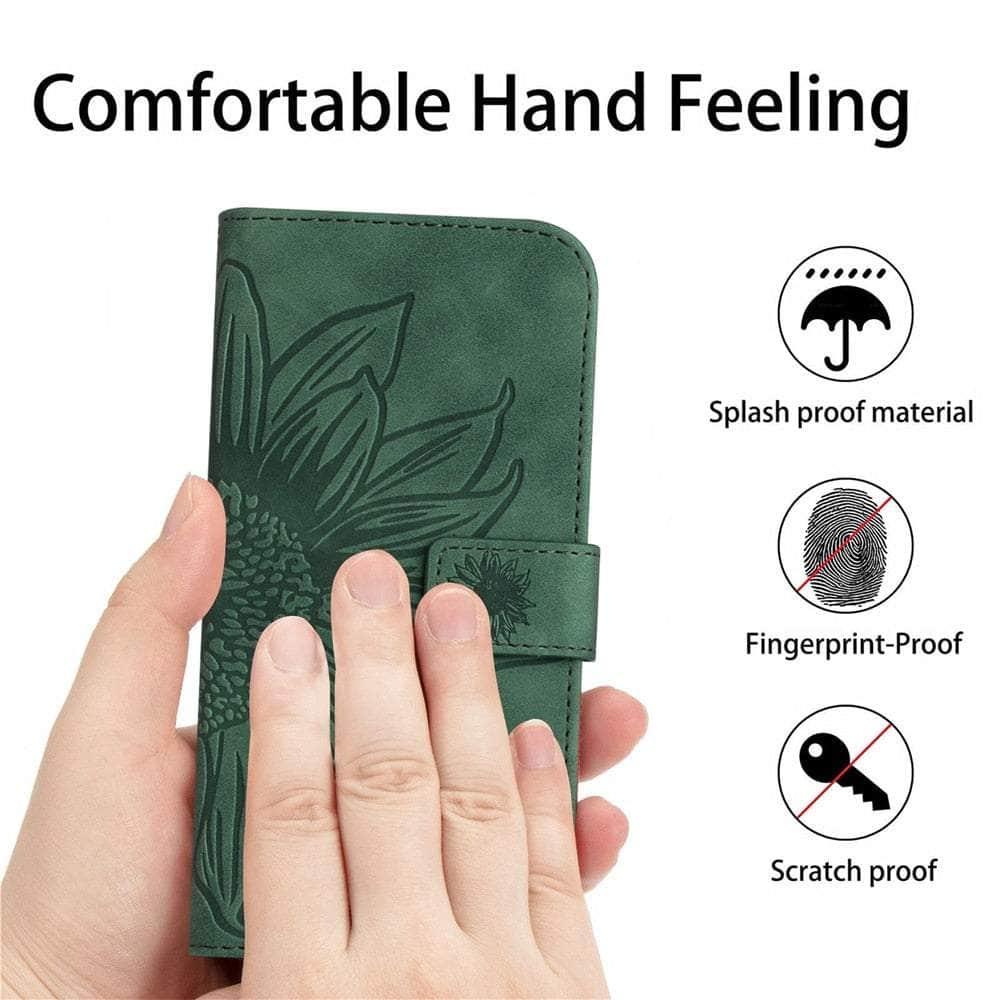 Casebuddy Vegan Leather Wallet Flip Galaxy S23 FE Case