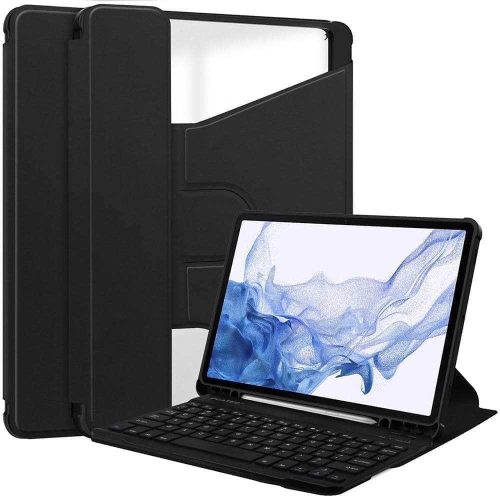 Casebuddy Black / S9 11 Inch SM-X710 Wireless Galaxy S9 Keyboard Case