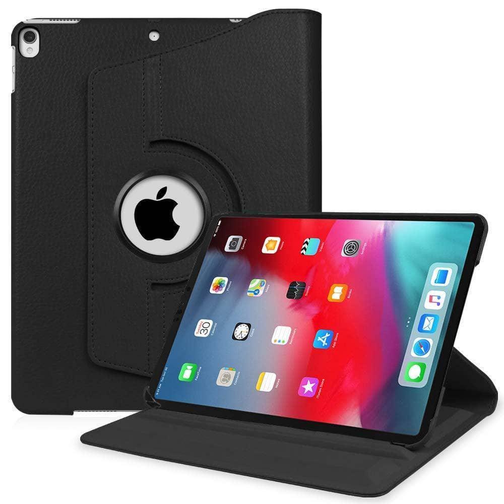 360 Degree Rotating iPad Pro 11 Leather Look Smart Stand Holder Case