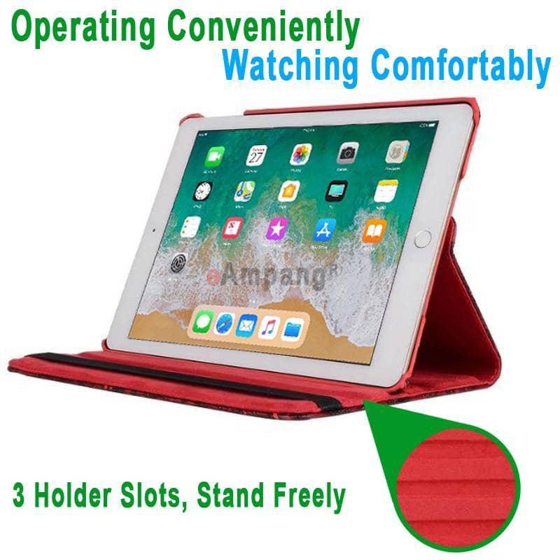 360 Rotating Crocodile Leather Smart Case Apple iPad Air 3 2019 A2152, A2123, A2154