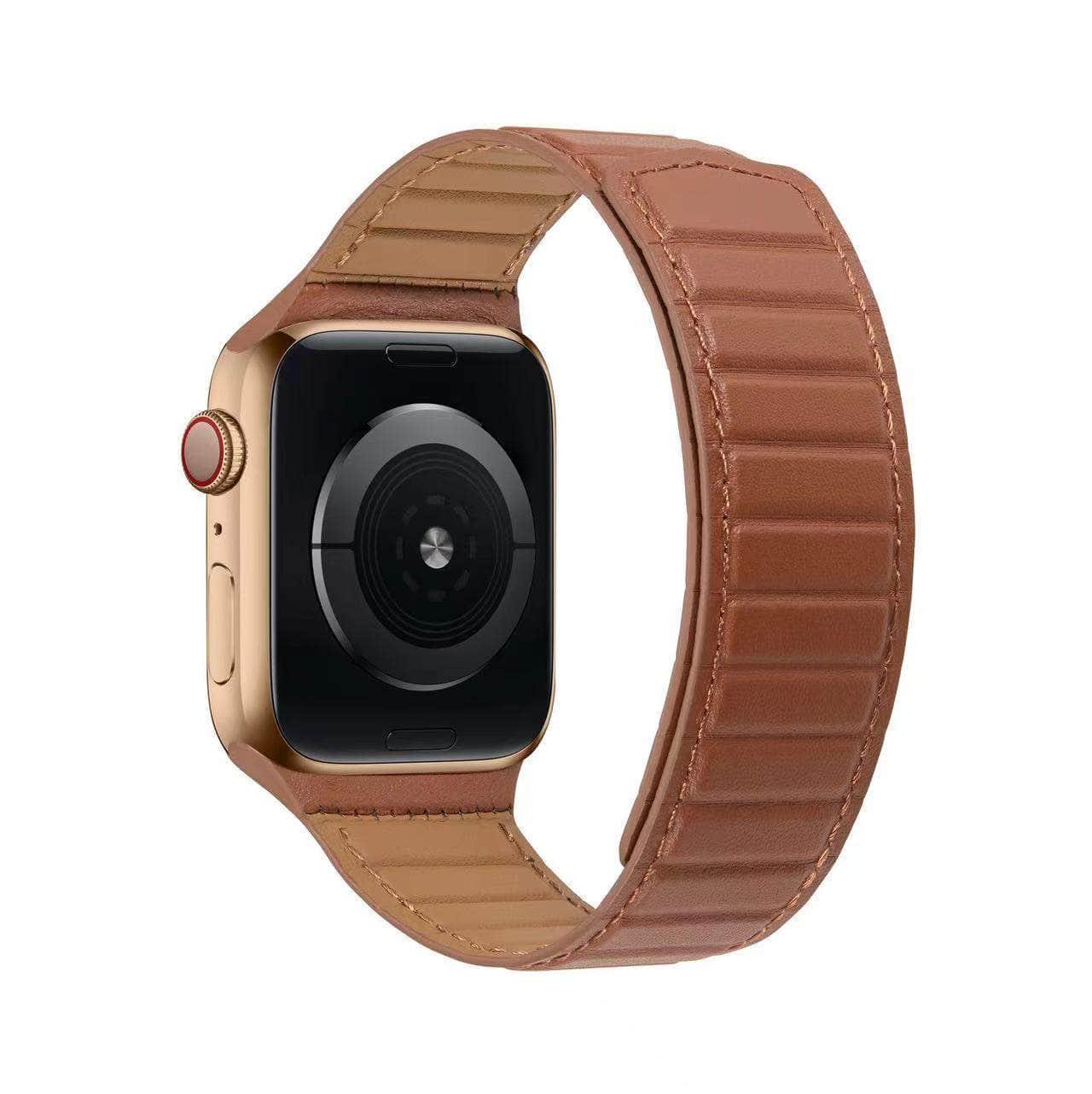 Apple Watch Leather Magnetic Loop Strap