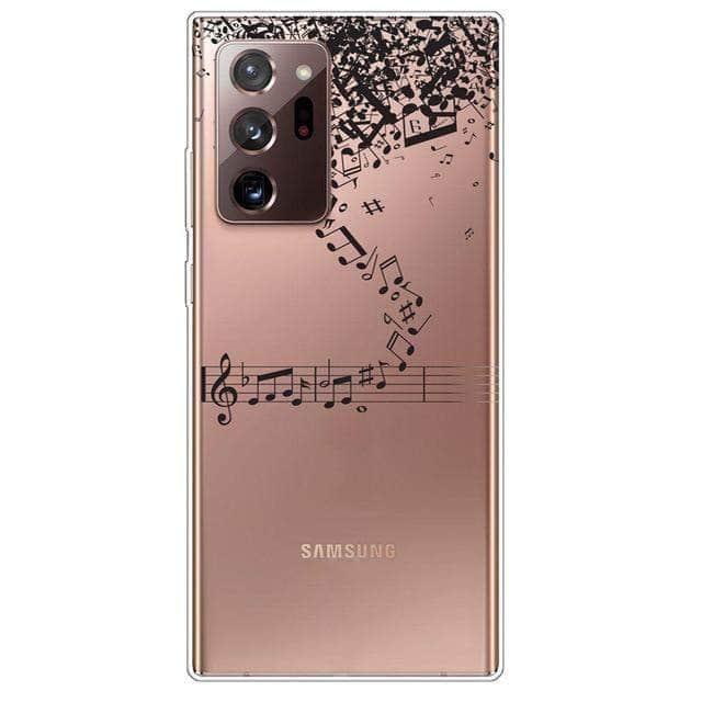 CaseBuddy Australia Casebuddy for S21 Plus 5G / 32 S21 Clear Transparent Soft TPU Themed Cover