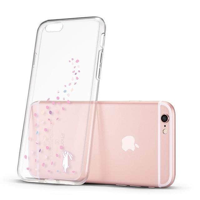 ESR Clear iPhone SE 2020 Anti-Knock Flower Back Cover - CaseBuddy