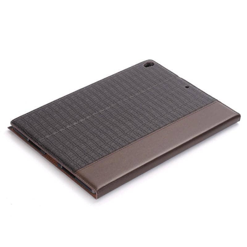 Crocodile Wallet Flip Smart Sleep Awake Leather Looks iPad Air 3 2019 Case - CaseBuddy
