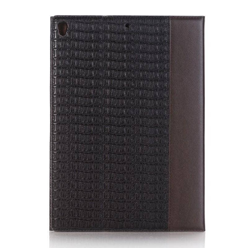 Crocodile Wallet Flip Smart Sleep Awake Leather Looks iPad Air 3 2019 Case - CaseBuddy