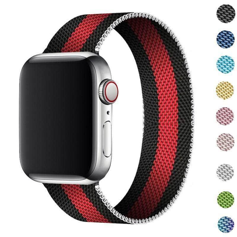 Duo Color Milanese Loop Apple Watch Band 6 5 4 3 2 SE 44/42/40/38 - CaseBuddy