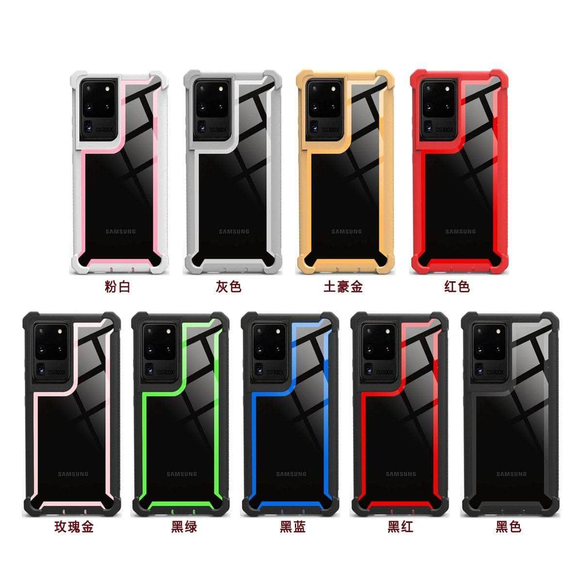 CaseBuddy Australia Casebuddy Galaxy Protection PC+TPU Clear Case Shockproof Sturdy