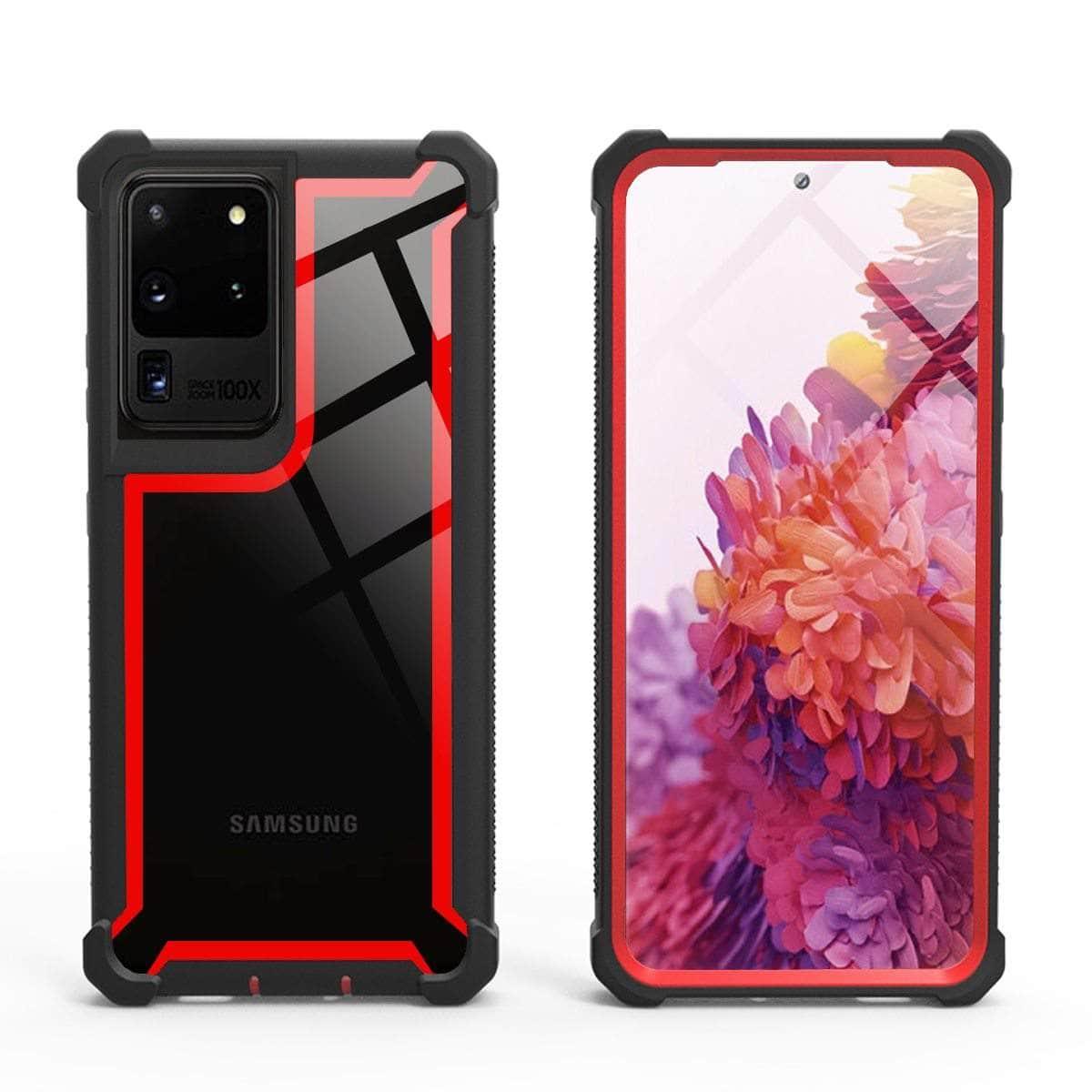 CaseBuddy Australia Casebuddy Galaxy Protection PC+TPU Clear Case Shockproof Sturdy