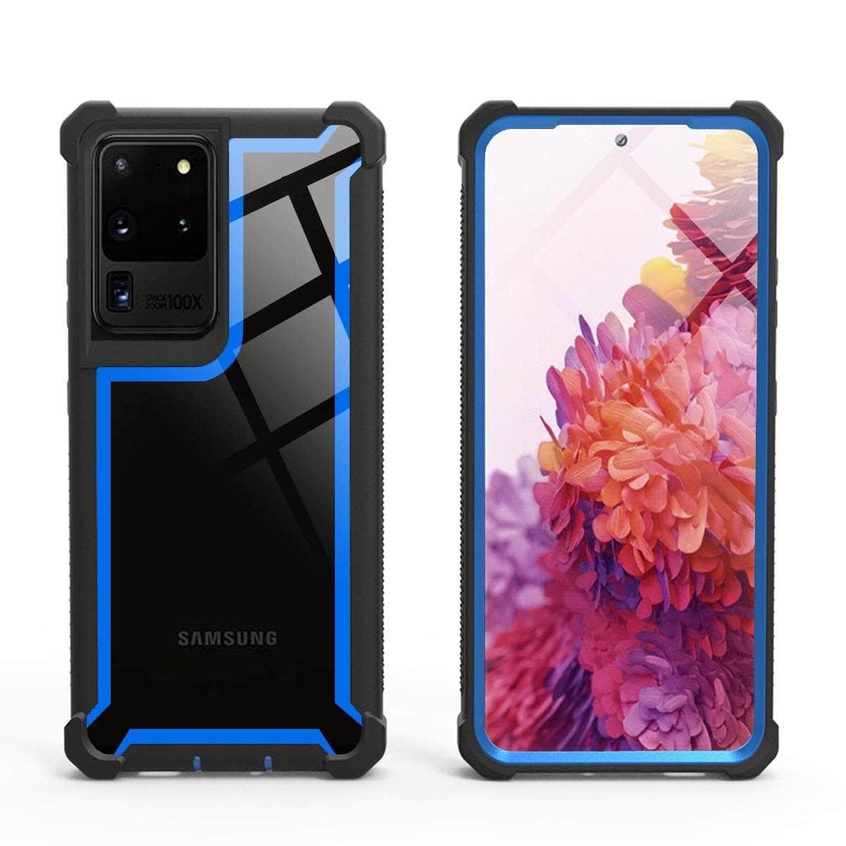 CaseBuddy Australia Casebuddy Galaxy Protection PC+TPU Clear Case Shockproof Sturdy