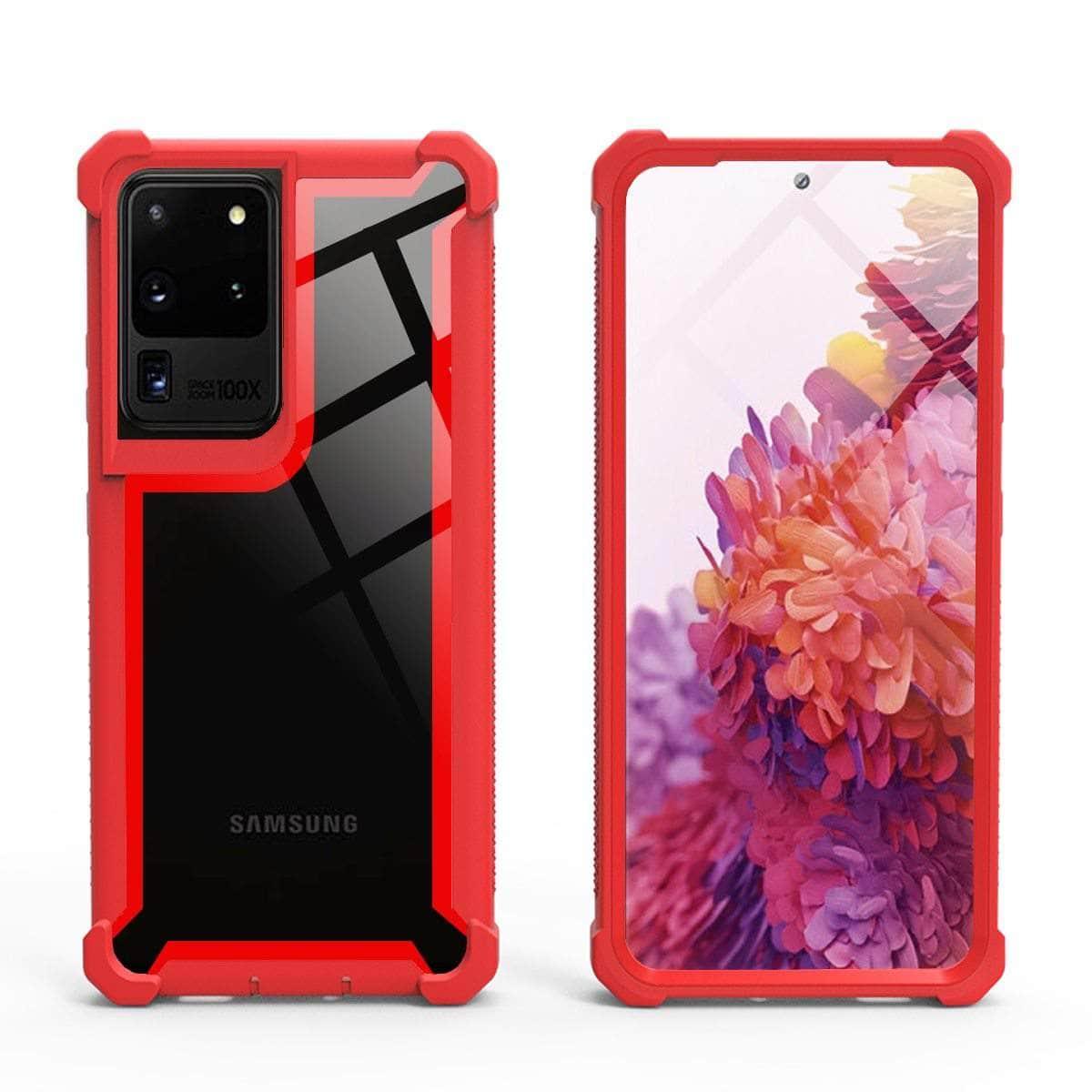 CaseBuddy Australia Casebuddy Galaxy Protection PC+TPU Clear Case Shockproof Sturdy