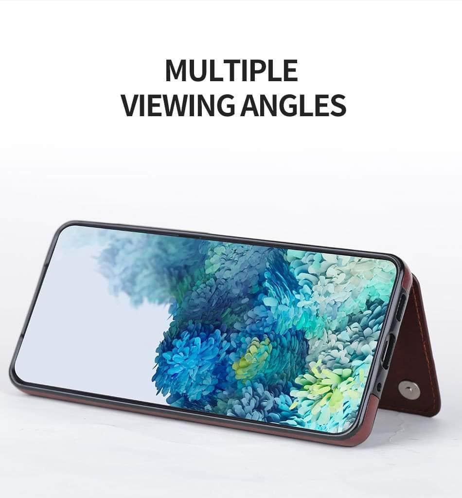 Galaxy S20 Plus S20 Ultra 5G Retro Vintage Wallet Case - CaseBuddy