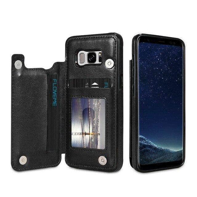 Galaxy S20 Plus S20 Ultra 5G Retro Vintage Wallet Case - CaseBuddy