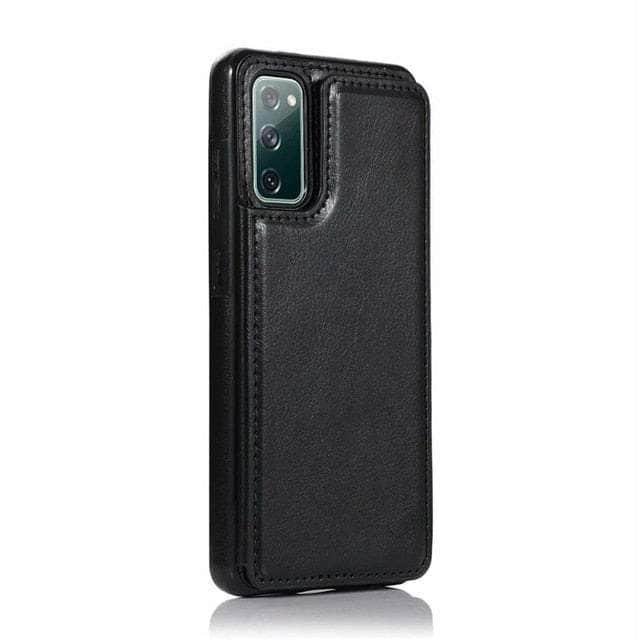 CaseBuddy Australia Casebuddy S22 / Black Galaxy S22 Flip Wallet