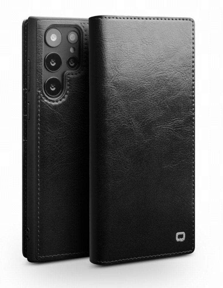 Casebuddy Galaxy S23 Plus Real Genuine Leather Flip Cover