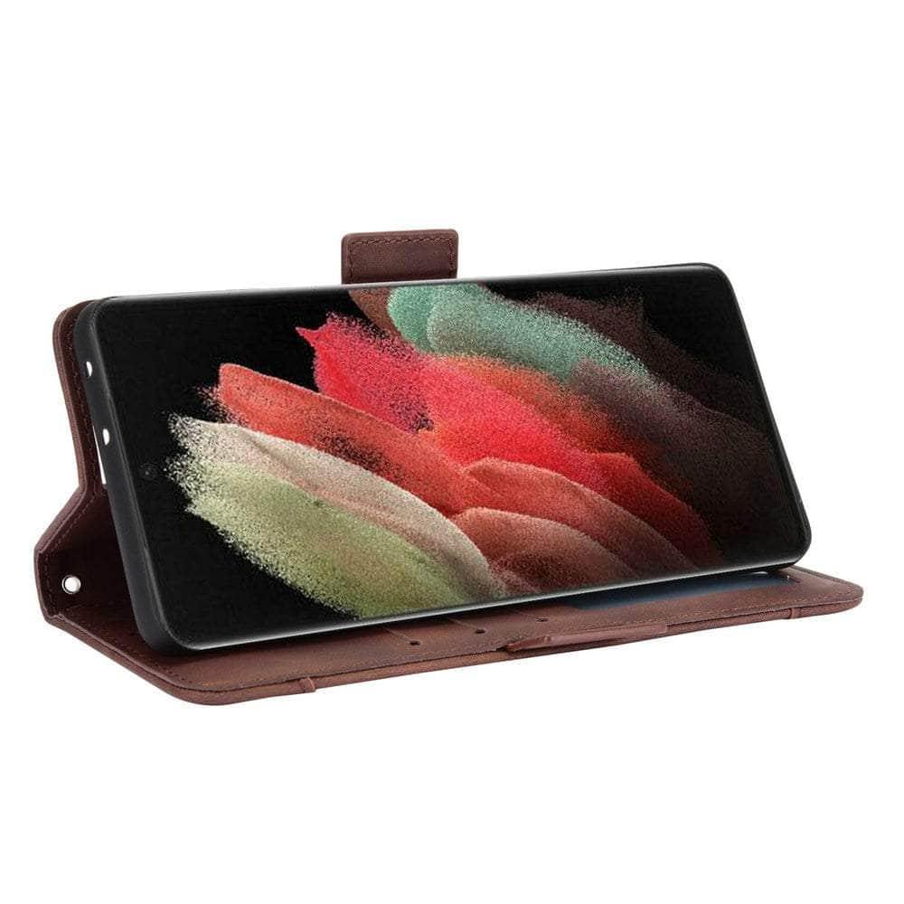 Casebuddy Galaxy S23 Plus Removable Card Leather Cover