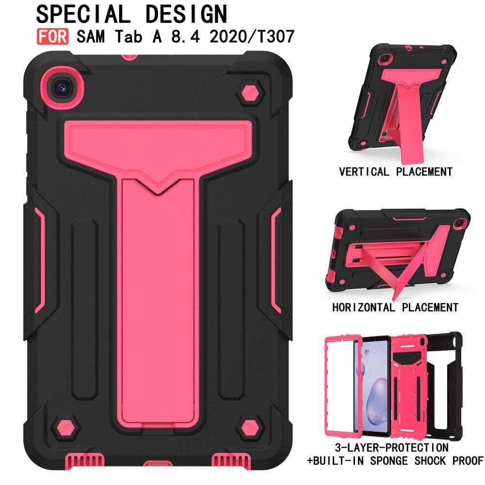 Galaxy Tab A 8.4 T307 2020 Shockproof Armor Heavy Protective Rugged Duty Case - CaseBuddy