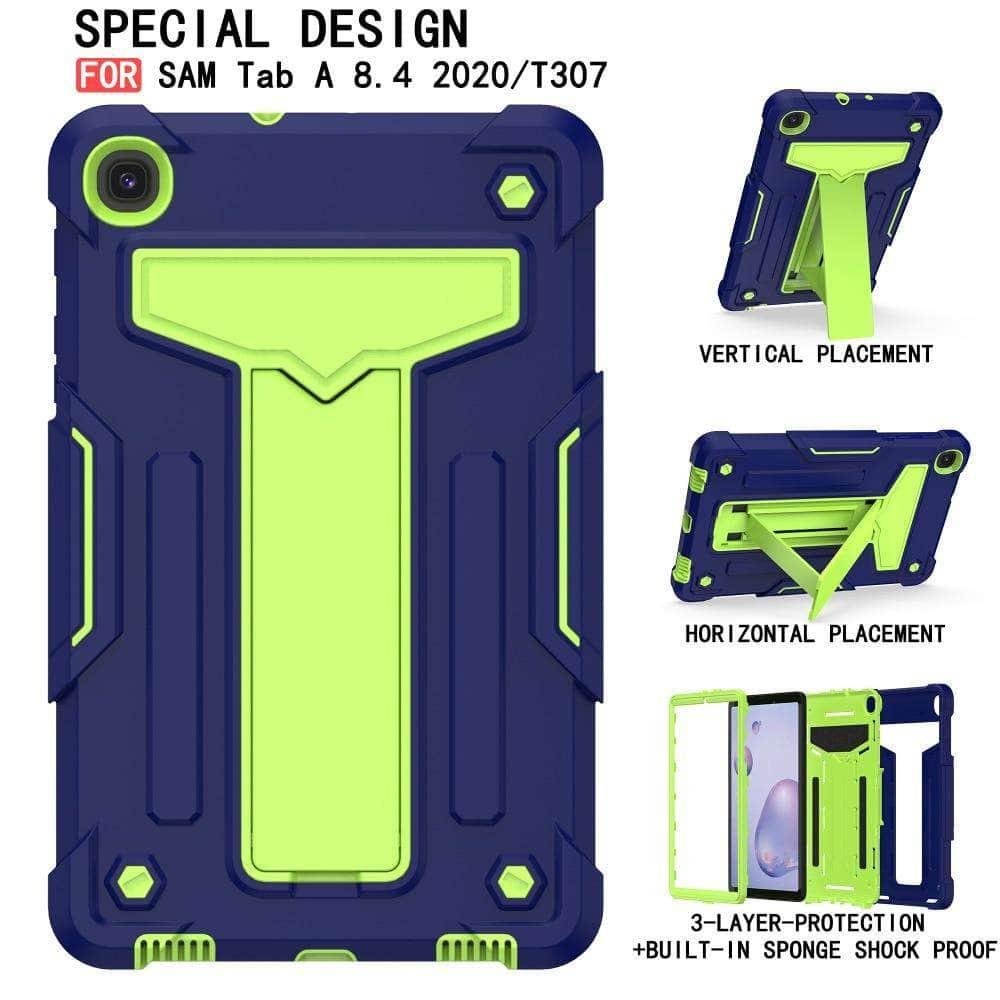 Galaxy Tab A 8.4 T307 2020 Shockproof Armor Heavy Protective Rugged Duty Case - CaseBuddy