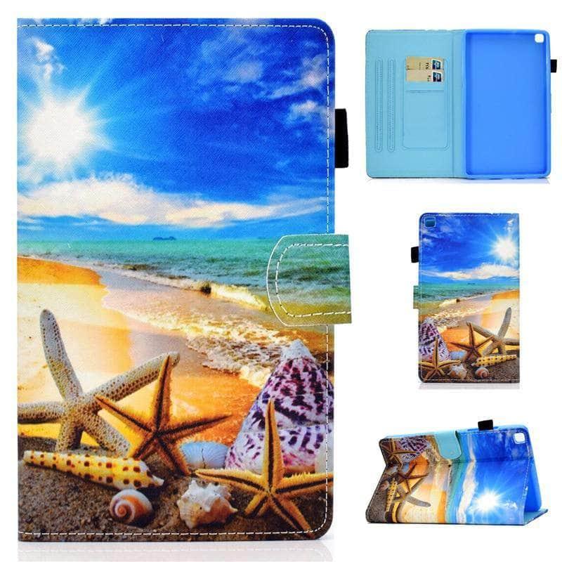 CaseBuddy Australia Casebuddy Galaxy Tab A7 Lite T220 T225 Cartoon Leather Stand Case