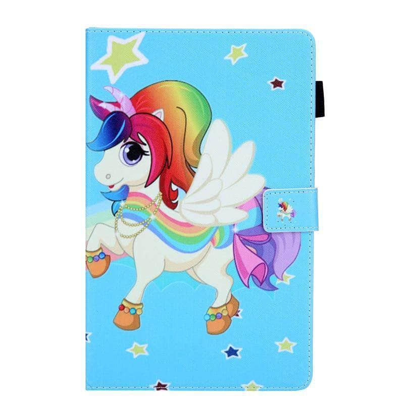 CaseBuddy Australia Casebuddy Galaxy Tab A7 Lite T220 T225 Cartoon Leather Stand Case