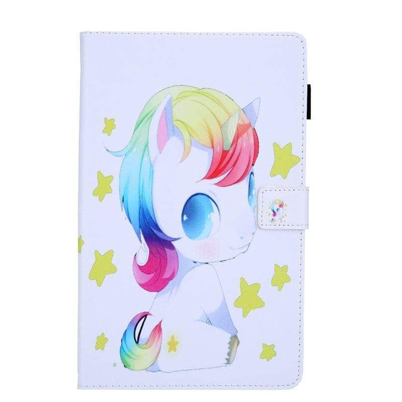 CaseBuddy Australia Casebuddy Galaxy Tab A7 Lite T220 T225 Cartoon Leather Stand Case
