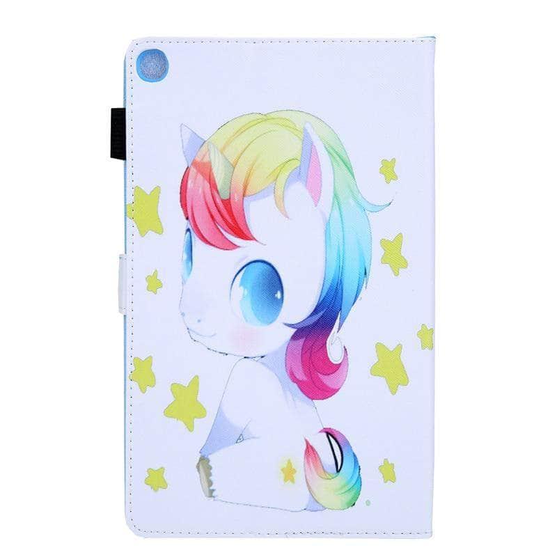 CaseBuddy Australia Casebuddy Galaxy Tab A7 Lite T220 T225 Cartoon Leather Stand Case