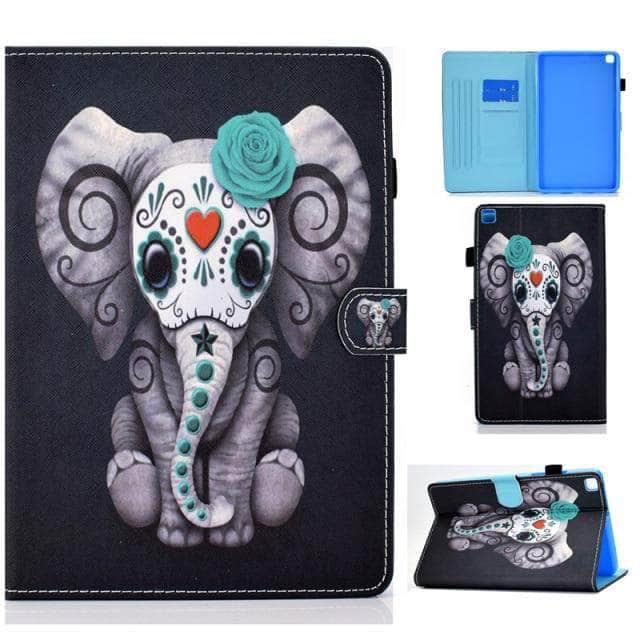 CaseBuddy Australia Casebuddy F / Tab A7 Lite 8.7 inch Galaxy Tab A7 Lite T220 T225 Cartoon Leather Stand