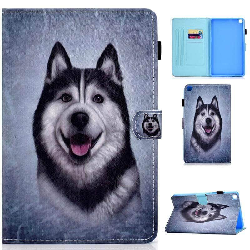 CaseBuddy Australia Casebuddy Galaxy Tab A7 Lite T220 T225 Cartoon Leather Stand