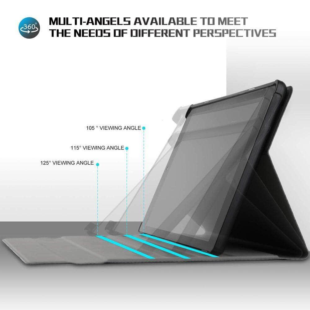 Galaxy Tab S6 10.5 T865 T860 7 Color Backlit Bluetooth Keyboard  Flip Stand Case - CaseBuddy