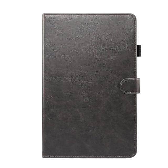 CaseBuddy Australia Casebuddy Gray Galaxy Tab S6 Lite 10.4 P610 P615 Premium PU Leather Stand with Pencil Holder
