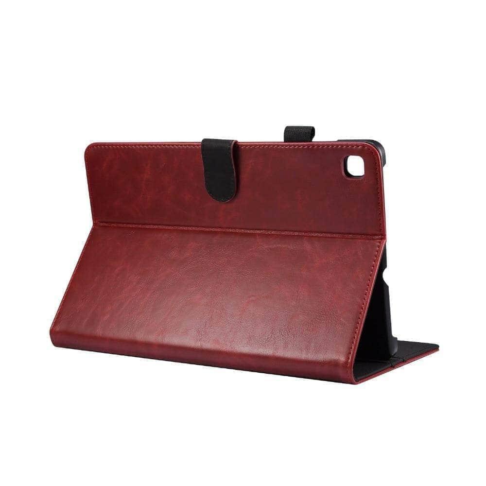 CaseBuddy Australia Casebuddy Galaxy Tab S6 Lite 10.4 P610 P615 Premium PU Leather Stand with Pencil Holder
