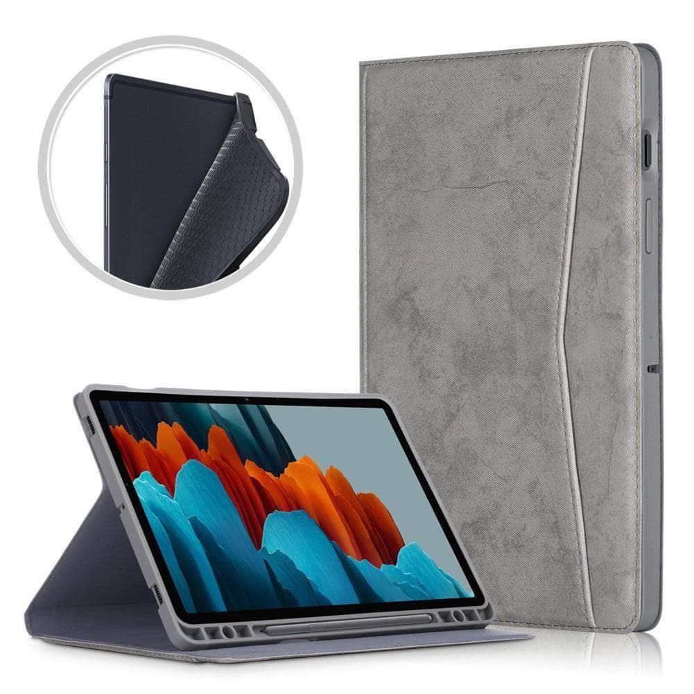 Galaxy Tab S7 11 T870 T875 Folding Flip Stand Wallet Case - CaseBuddy