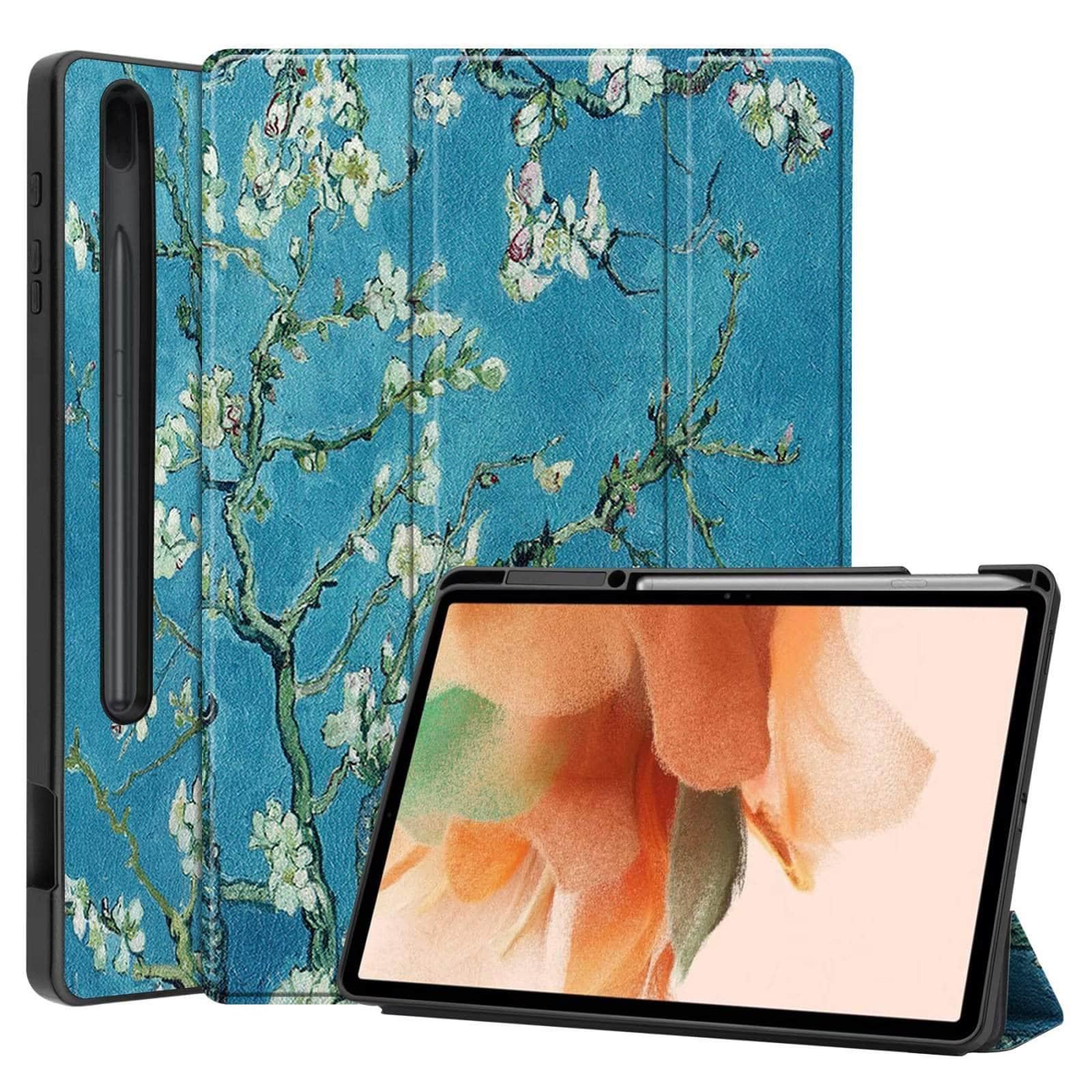 CaseBuddy Australia Casebuddy Galaxy Tab S7 Lite T730 T735 Ultra Tri-Fold Hard Shell Smart Cover