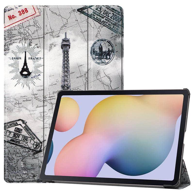 Galaxy Tab S7 Plus 12.4 T970 T975 Auto Sleep/Wake PU Leather Stand Cover - CaseBuddy