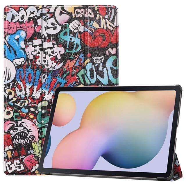 Galaxy Tab S7 Plus 12.4 T970 T975 Auto Sleep/Wake PU Leather Stand Cover - CaseBuddy